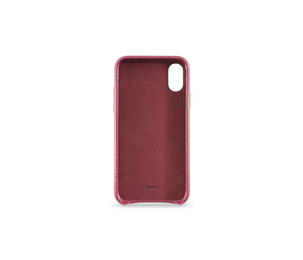 Etui Leather Case do iPhone X czerwone - 1388817 - zdjęcie 4